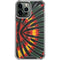 Liquid Blue Tie Dye - Rasta iPhone 14 Pro Max Clear Case