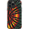 Liquid Blue Tie Dye - Rasta iPhone 14 Pro Max Impact Case