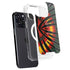 Liquid Blue Tie Dye - Rasta iPhone 14 Pro Max MagSafe Case