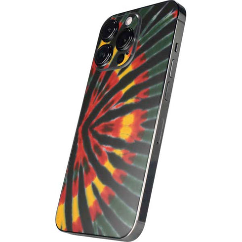 Liquid Blue Tie Dye - Rasta iPhone 14 Pro Max Skin