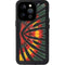 Liquid Blue Tie Dye - Rasta iPhone 14 Pro Waterproof Case