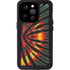 Liquid Blue Tie Dye - Rasta iPhone 14 Pro Waterproof Case