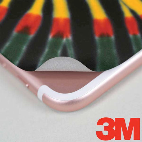 Liquid Blue Tie Dye - Rasta iPhone 8 Skin