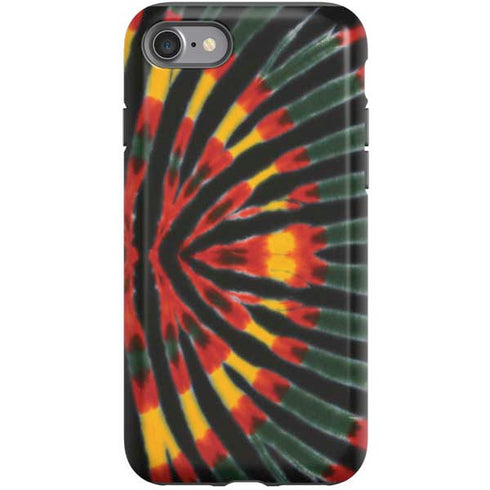 Liquid Blue Tie Dye - Rasta iPhone SE (2nd & 3rd Gen) Pro Case
