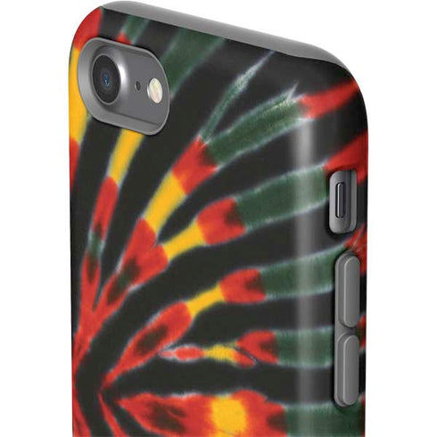 Liquid Blue Tie Dye - Rasta iPhone SE (2nd & 3rd Gen) Pro Case