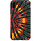 Liquid Blue Tie Dye - Rasta iPhone X Pro Case