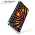 Liquid Blue Tie Dye - Rasta iPhone XR Clear Case