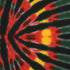 Liquid Blue Tie Dye - Rasta iPhone XR Skin