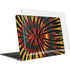 Liquid Blue Tie Dye - Rasta MacBook Air 13in M1 (2021) Case plus Skin