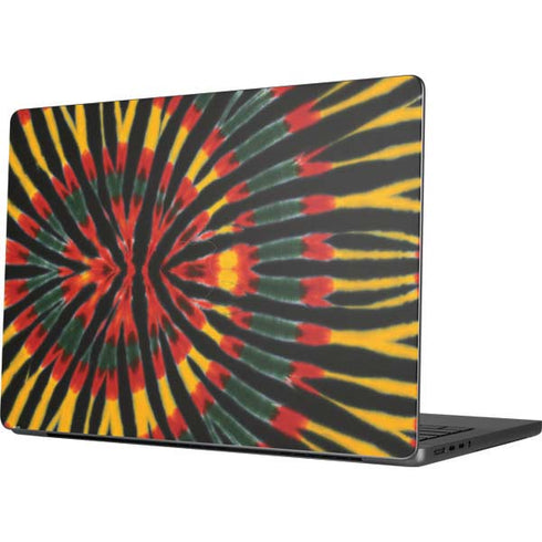 Liquid Blue Tie Dye - Rasta MacBook Pro 14in (2021-24) Skin