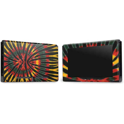 Liquid Blue Tie Dye - Rasta Nintendo Switch Bundle Skin