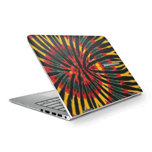 Liquid Blue Tie Dye - Rasta HP Spectre Skin