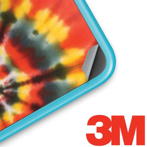 Liquid Blue Tie Dye - Rasta Spiral Nintendo 2DS XL (2017) Skin