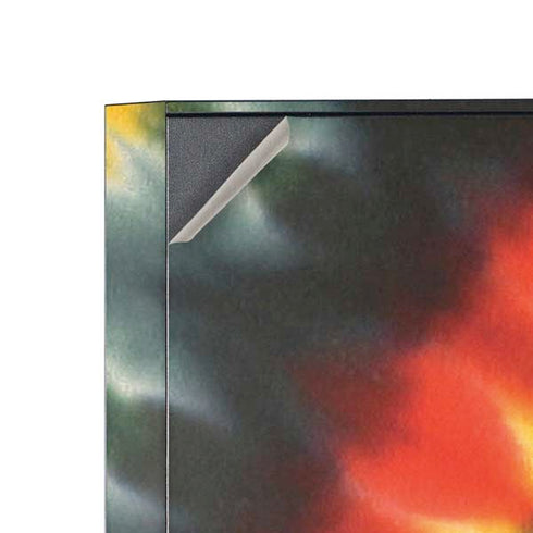 Liquid Blue Tie Dye - Rasta Spiral Corsair 4000D Tempered Glass Mid-Tower ATX Case Skin