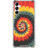 Liquid Blue Tie Dye - Rasta Spiral Galaxy A15 5G Clear Case