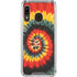 Liquid Blue Tie Dye - Rasta Spiral Galaxy A30 Clear Case
