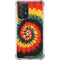 Liquid Blue Tie Dye - Rasta Spiral Galaxy A52 5G Clear Case