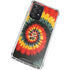 Liquid Blue Tie Dye - Rasta Spiral Galaxy A52 5G Clear Case