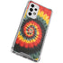 Liquid Blue Tie Dye - Rasta Spiral Galaxy A53 5G Clear Case