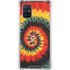 Liquid Blue Tie Dye - Rasta Spiral Galaxy A71 5G Clear Case