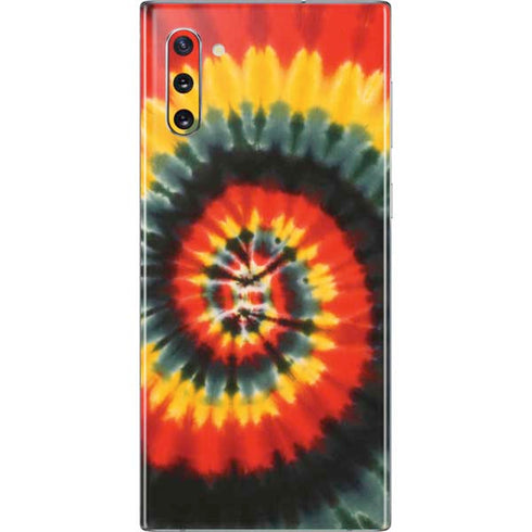 Liquid Blue Tie Dye - Rasta Spiral Galaxy Note 10 Skin