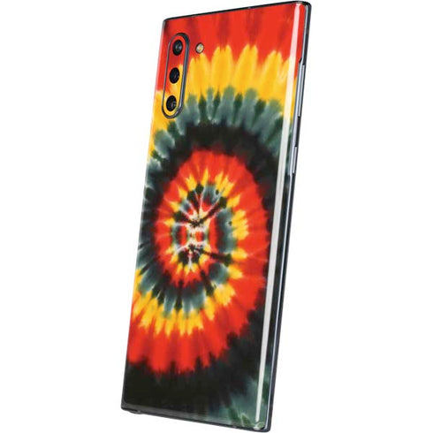 Liquid Blue Tie Dye - Rasta Spiral Galaxy Note 10 Skin