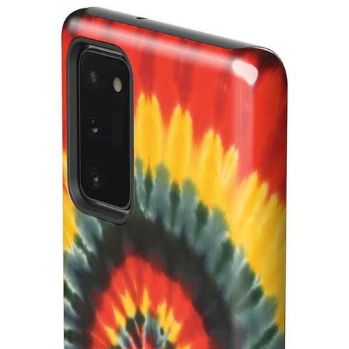 Liquid Blue Tie Dye - Rasta Spiral Galaxy Note20 5G Pro Case