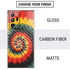 Liquid Blue Tie Dye - Rasta Spiral Galaxy Note20 Ultra 5G Skin