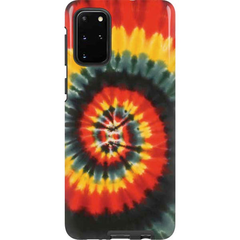 Liquid Blue Tie Dye - Rasta Spiral Galaxy S20 Plus Pro Case