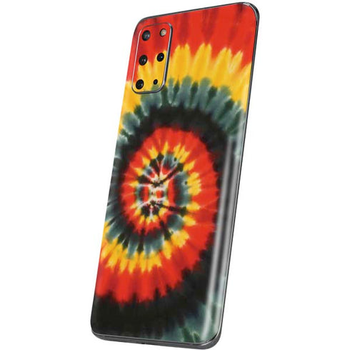 Liquid Blue Tie Dye - Rasta Spiral Galaxy S20 Plus Skin