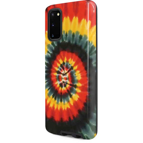 Liquid Blue Tie Dye - Rasta Spiral Galaxy S20 Pro Case