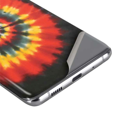 Liquid Blue Tie Dye - Rasta Spiral Galaxy S20 Skin