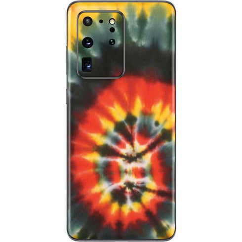 Liquid Blue Tie Dye - Rasta Spiral Galaxy S20 Ultra 5G Skin