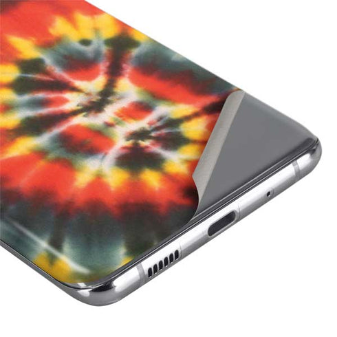 Liquid Blue Tie Dye - Rasta Spiral Galaxy S20 Ultra 5G Skin