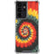 Liquid Blue Tie Dye - Rasta Spiral Galaxy S21 Ultra 5G Clear Case