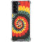 Liquid Blue Tie Dye - Rasta Spiral Galaxy S22 Clear Case
