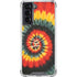 Liquid Blue Tie Dye - Rasta Spiral Galaxy S22 Clear Case