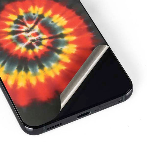 Liquid Blue Tie Dye - Rasta Spiral Galaxy S22 Plus Skin