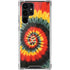 Liquid Blue Tie Dye - Rasta Spiral Galaxy S22 Ultra Clear Case