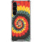 Liquid Blue Tie Dye - Rasta Spiral Galaxy S23 Clear Case