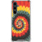 Liquid Blue Tie Dye - Rasta Spiral Galaxy S23 FE Clear Case