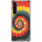 Liquid Blue Tie Dye - Rasta Spiral Galaxy S23 Plus Clear Case