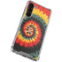 Liquid Blue Tie Dye - Rasta Spiral Galaxy S23 Plus Clear Case