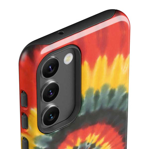 Liquid Blue Tie Dye - Rasta Spiral Galaxy S23 Plus Pro Case