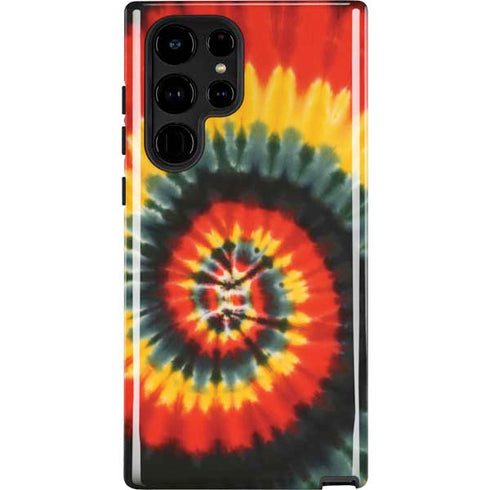 Liquid Blue Tie Dye - Rasta Spiral Galaxy S24 Ultra Impact Case