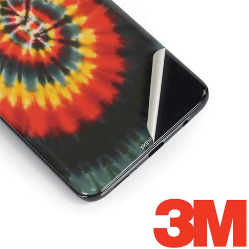Liquid Blue Tie Dye - Rasta Spiral Galaxy S9 Plus Skin