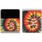 Liquid Blue Tie Dye - Rasta Spiral Galaxy Z Flip3 5G Skin