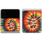 Liquid Blue Tie Dye - Rasta Spiral Galaxy Z Flip4 5G Skin