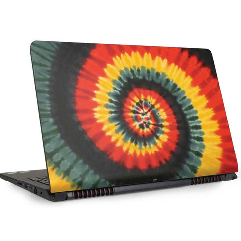 Liquid Blue Tie Dye - Rasta Spiral Dell Inspiron Skin