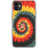 Liquid Blue Tie Dye - Rasta Spiral iPhone 11 Clear Case